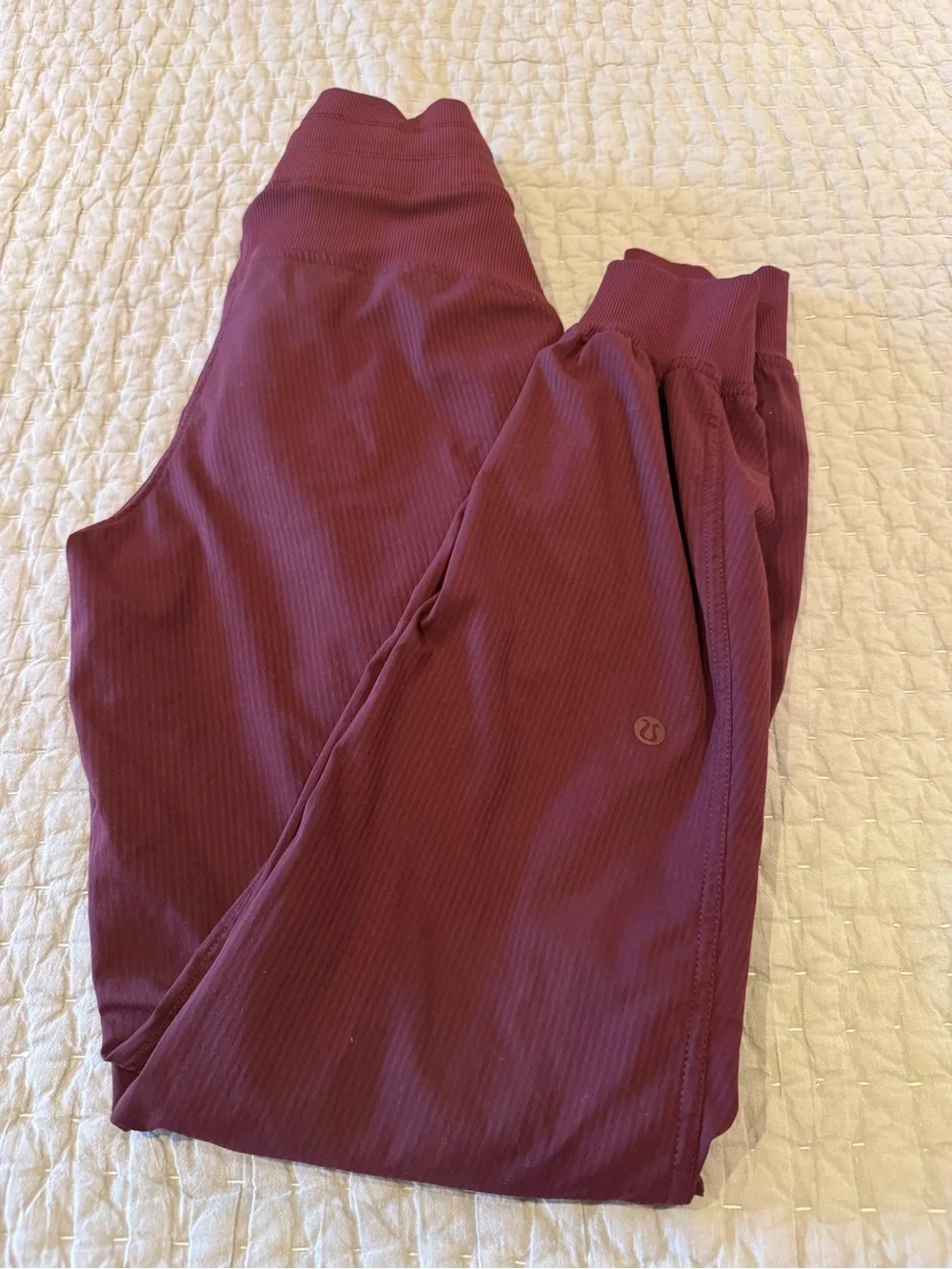 Lululemon Dance Studio Mid-Rise Jogger in Garnet